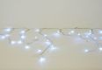 Świąteczny świetlny deszcz - 5 m, 144 LED, zimna biel