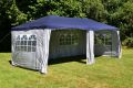 Namiot ogrodowy 3×6 m – niebiesko-biały, skład
