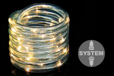 Diled kabel oświetleniowy - 40 LED ciepły biały