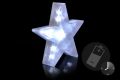Gwiazda świąteczna 20 LED 3D biała