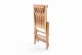 Krzesło dziecięce do ogrodu DIVERO z drzewa tekowego
