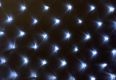 Świąteczna LED świetlna siatka -1,5x1,5 m,100 diod, zimna bi