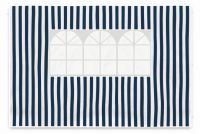 Komplet dwóch ścian do pawilonu - biało-niebieski