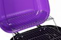 Grill ogrodowy Gart turystyczny przenośny na węgiel drzewny fioletowy