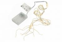 Zestaw 2 przewodów świetlnych do akumulatorów, 8 diod LED