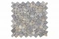 Mozaika marmurowa DIVERO na siatce szary 50 x 50 cm