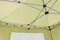 Pawilon ogrodowy PROFI rozkładany 3 x 3 m - champagne, 4 ściany