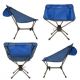 Krzesło kempingowe, niebieskie