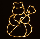 Ozdoba Świąteczna Bałwan - 50 diod LED