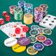 Zestaw pokerowy Texas Holdem Black Jack 500 żetonów