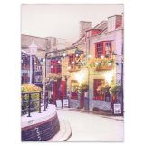 Podświetlany obraz Restauracja, 32 diody LED, 30 x 40 cm