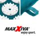 MAXXIVA Podkładka akupresury z poduszką 130x50 cm, nafta