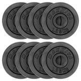 MAXXIVA Zestaw 8 ciężarków do hantli o łącznej wadze 10 kg,