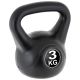 MAXXIVA Kettlebell, czarny, 3 kg