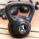 MAXXIVA Kettlebell, czarny, 1 kg