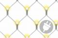Świąteczna LED świetlna sieć - 1,8x2,3 m, 320 diod, ciepła b