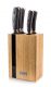 G21 zestaw noży Gourmet Rustic, 5 szt + blok bambusowy