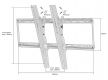 Uchwyt ścienny TV ze standardem VESA