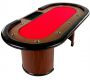 XXL stół do pokera Royal Flush, 213 x 106 x 75cm, czerwony