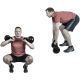 Kettlebell hantla 18 kg MOVIT 