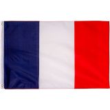 Flaga Francji - 120 cm x 80 cm