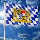 Maszt wraz z flaga Bayern - 650 cm