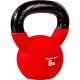 Hantle Kettlebell neoprenowe czerwone - 8 kg