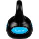 MOVIT Hantle Kettlebell - 3 kg, czarny / jasnoniebieski
