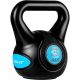 MOVIT Hantle Kettlebell - 3 kg, czarny / jasnoniebieski