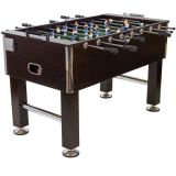 GamesPlanet Stół Piłkarski Profi Leeds 140 x 73 x 87 cm brąz