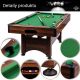 Stół bilardowy GamesPlanet 6 FT Trendline z wyposażeniem