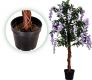 PLANTASIA Wisteria sztuczna 120 cm, kwiaty niebiesko-fioleto