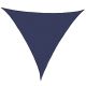 Plandeka ogrodowa zacieniająca trójkątna, indygo, 360 cm