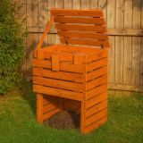 Kompostownik drewniany ogrodowy - 400l