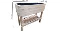 Kwietnik na wysokich nogach 985 x 410 x 870 mm