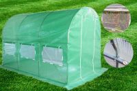 Tunel foliowy 200 cm x 300 cm (6 m2) - kolor zielony