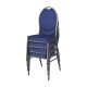 Krzesło metalowe Monza- granatowe