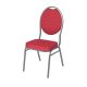 Krzesło metalowe wysokiej jakości Monza - czerwone