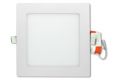 Kwadratowy panel sufitowy LED 12 W, zimna biel
