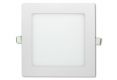 Kwadratowy panel sufitowy LED 12 W, ciepła biel