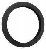 Pokrowiec na kierownicę PLUSH - czarny