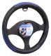 Pokrowiec na kierownicę BLIND - niebieski / czarny