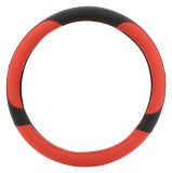 Pokrowiec na kierownicę COLOUR LINE - czerwony / czarny