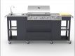 CATTARA Kuchnia ogrodowa z grillem gazowym VICENZA 2m x 0,6m