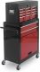 Wózek warsztatowy z 5 szufladami, 61 x 108 cm, czerwony