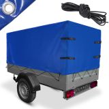 JAGO Plandeka na przyczepkę 207,5 x 115 x 90 cm, 500g / m2