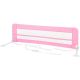 Barierka do łóżeczka 150 cm, różowy