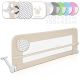 Barierka do łóżeczka dziecięcego 150 cm, beżowy