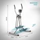 Crosstrainer  Physionics z wyświetlaczem LCD