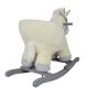 Pluszowy jednorożec na biegunach, 68 x 33 x 47 cm
